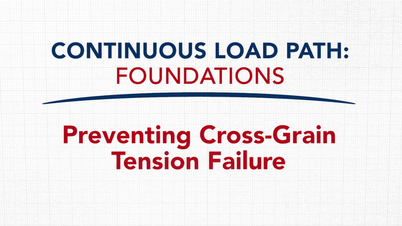 Preventing Cross-Grain Tension Failure video