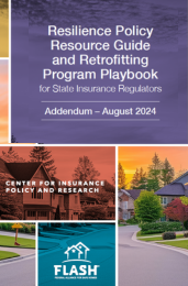 Quarterly Update – Resilience Policy Resource Guide and Retrofitting Program Playbook for State Insurance Regulators Addendum – October 2024